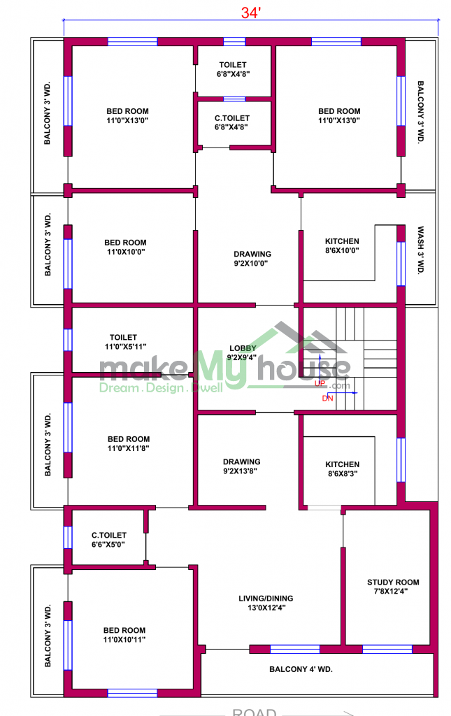 architecture drawing house plan