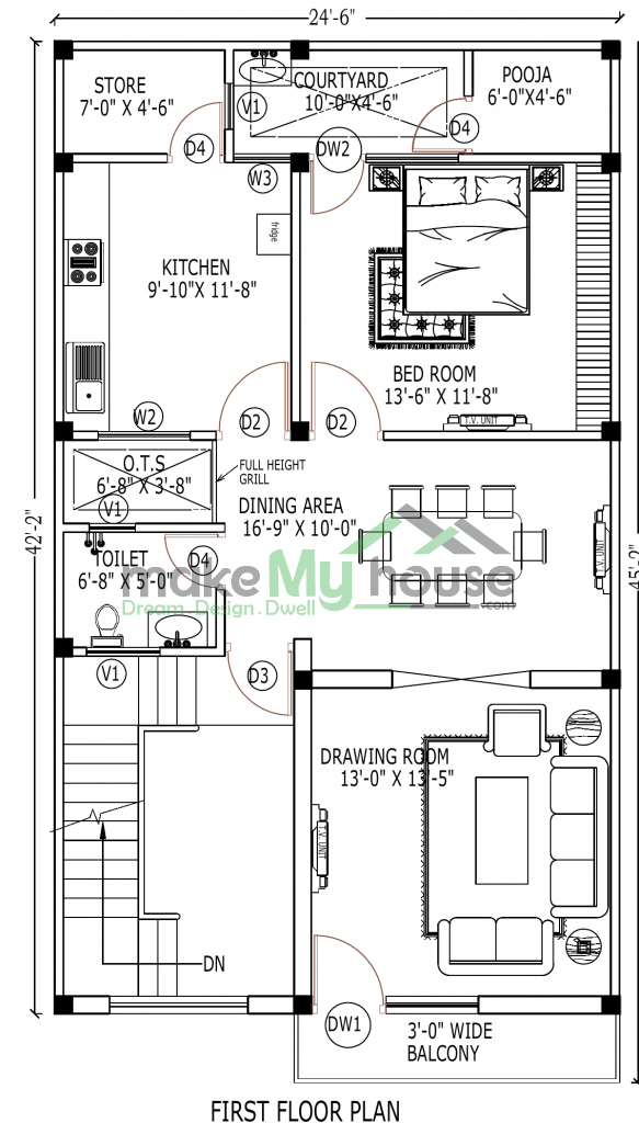 duplex floor plan designs 