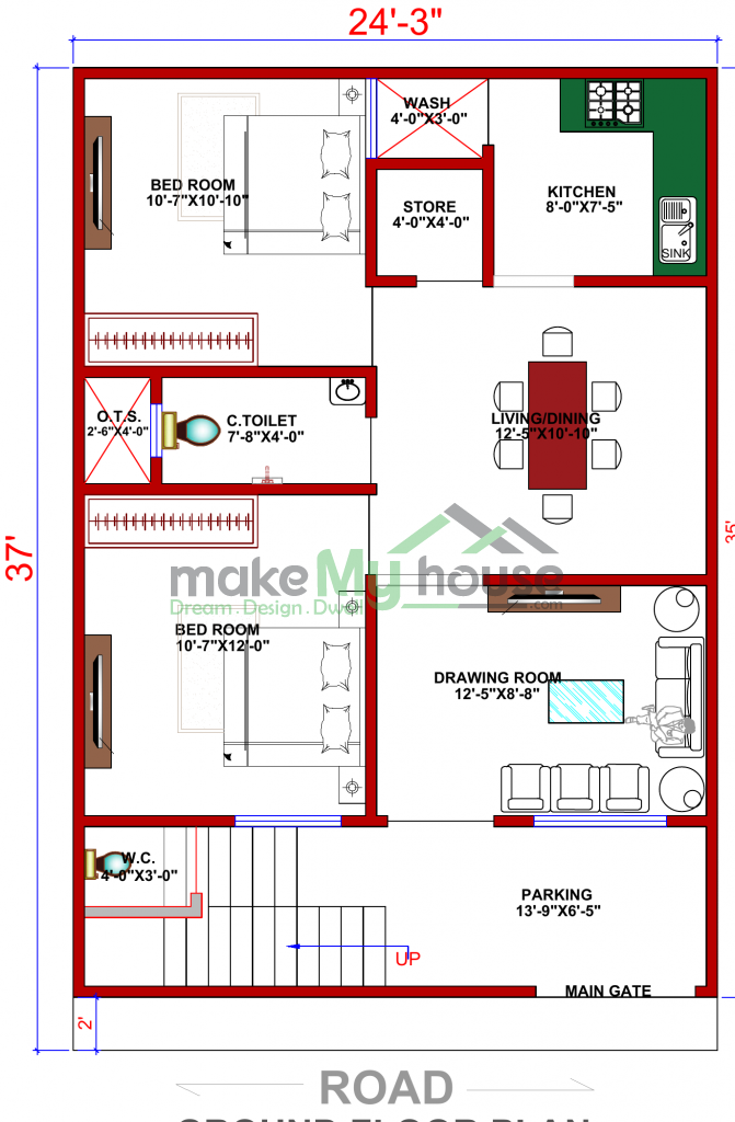 architecture drawing house plan