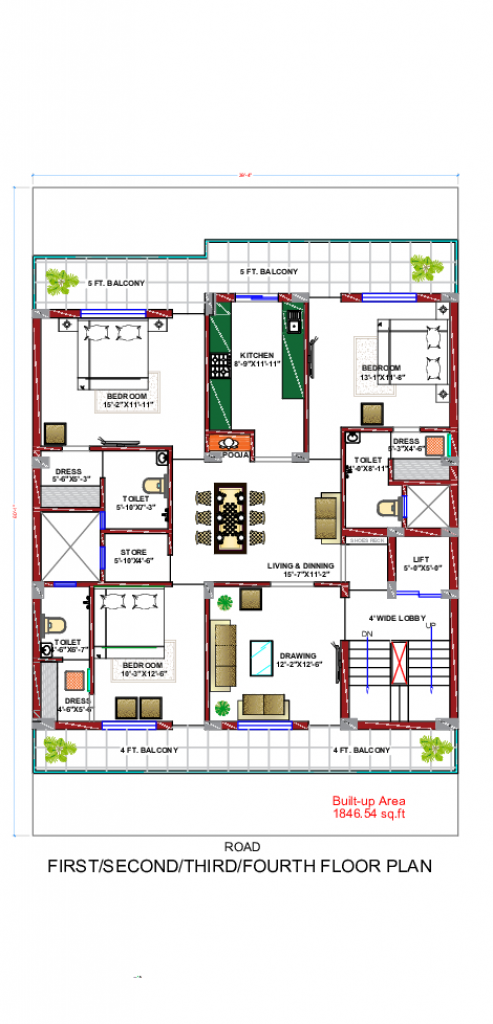 Luxury House Elevation design