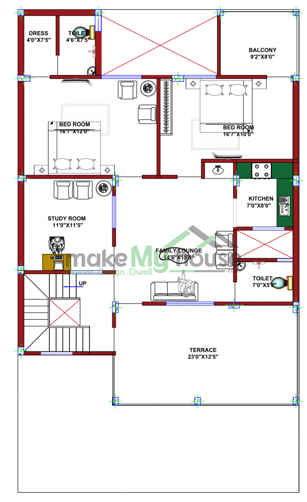 elevation design work