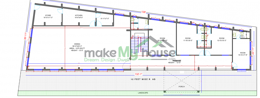 elevation design work