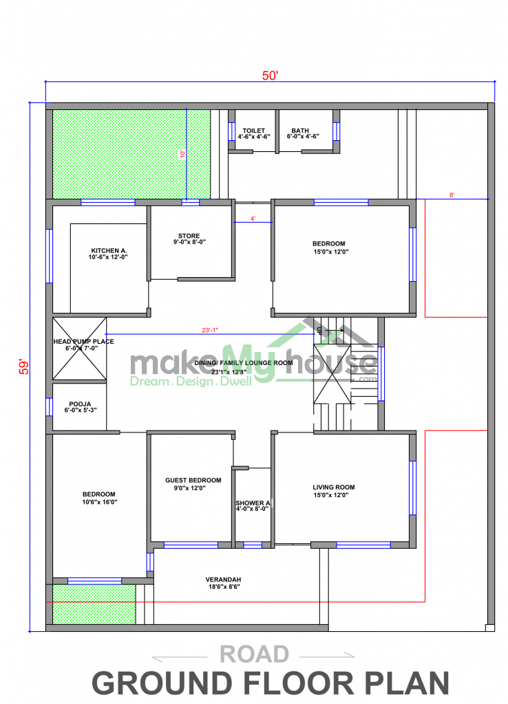 architecture drawing house plan