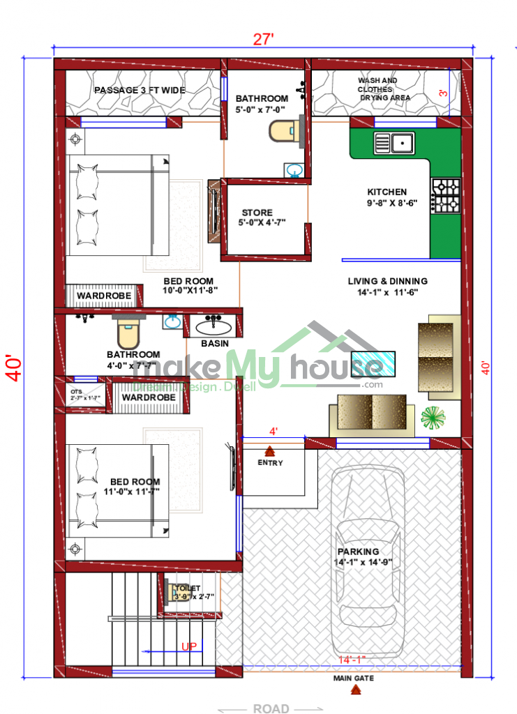 Duplex Elevation