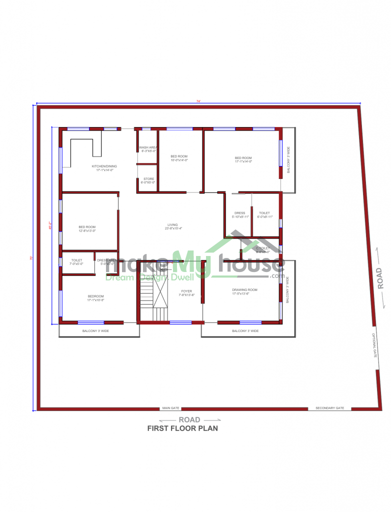 indian house building plan