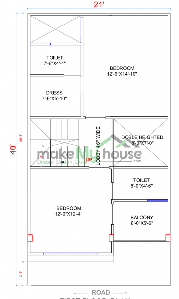 22x40 North Facing House Plan House Plan And Designs |PDF, 54% OFF