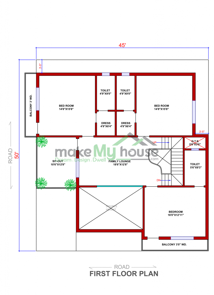 architecture drawing house plan