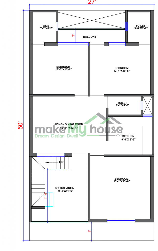 house front side design