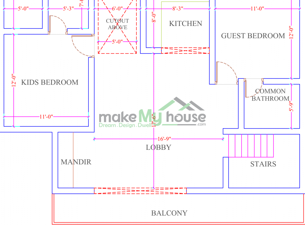 simplex-floor-plan