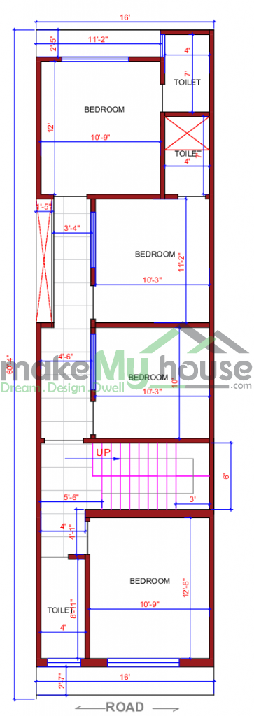 Low cost floor plan