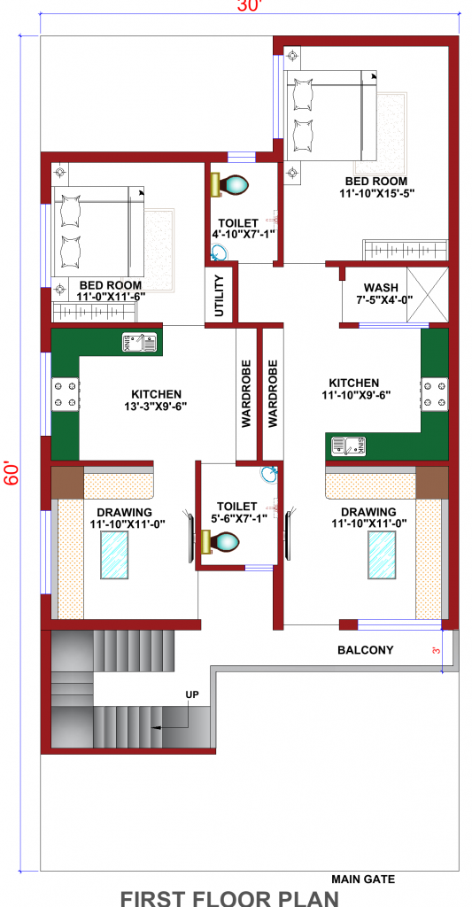 indian house plans duplex