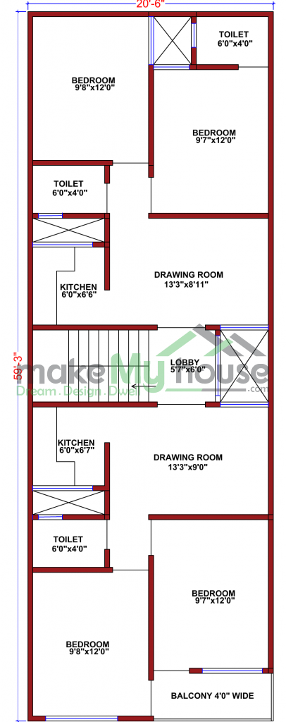 east facing house design