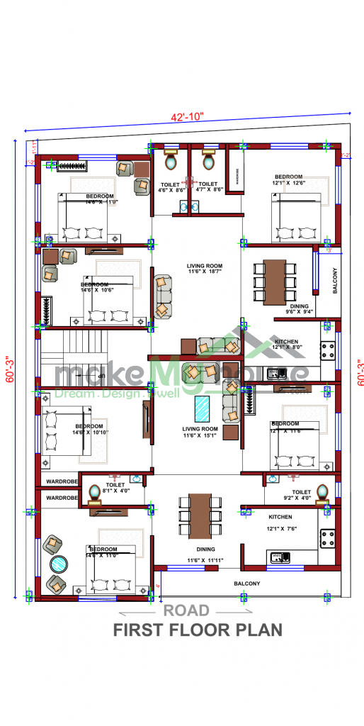 elevation design work