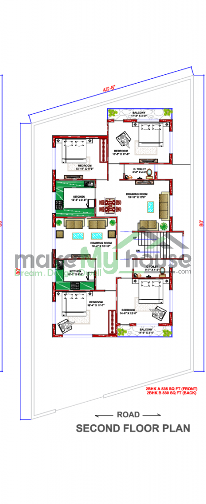 3 storey house plan