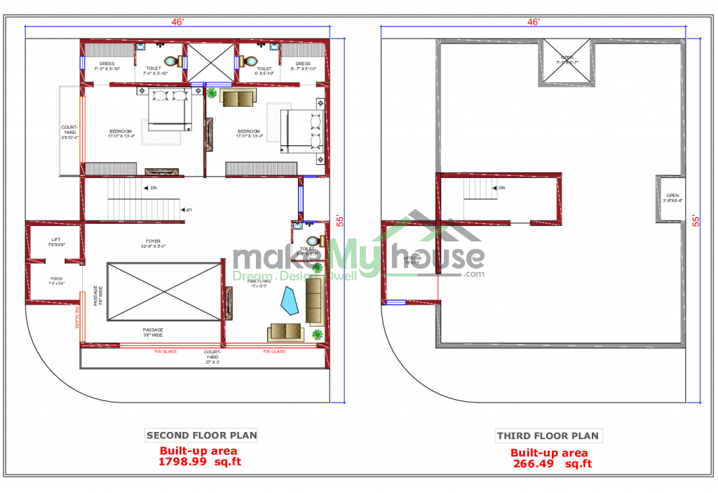 residential floor plan