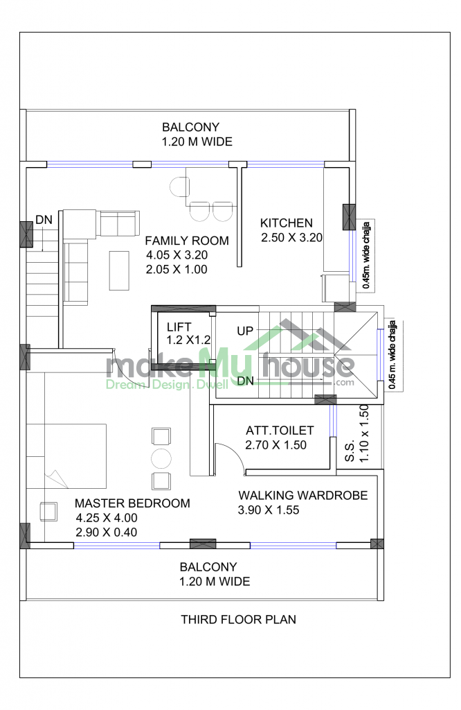 35x54 Floor Plan