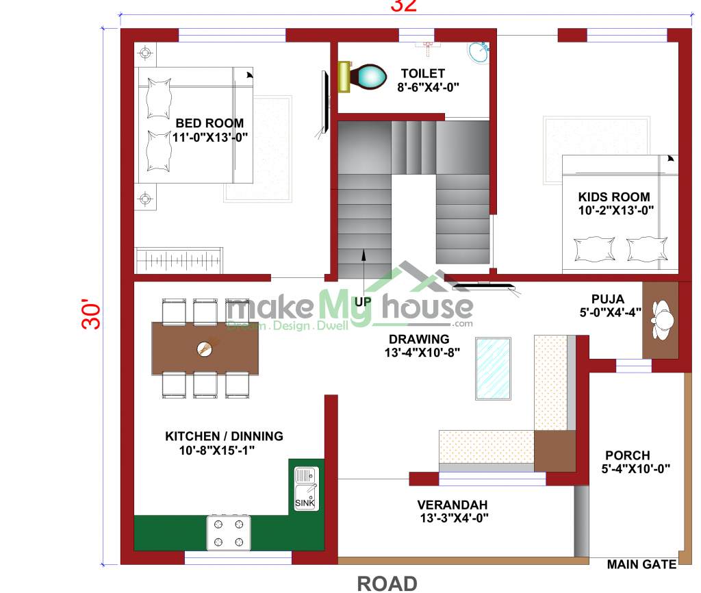 simplex-floor-plan