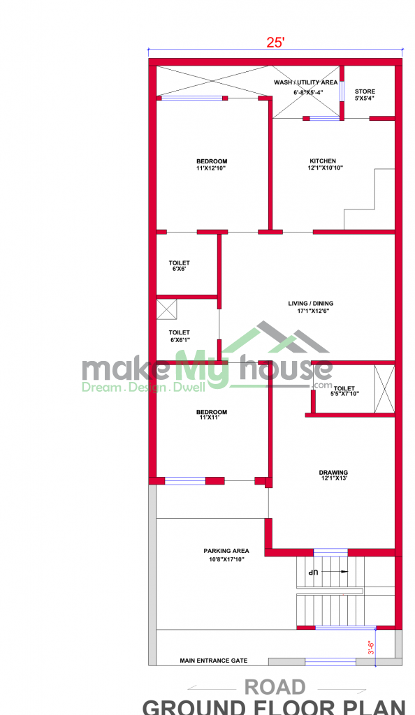 architecture drawing house plan