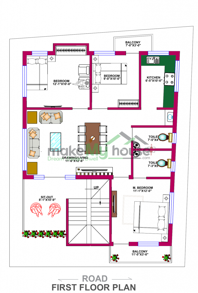 architecture drawing house plan