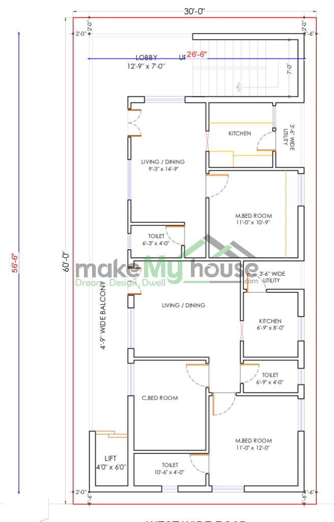 G+4 Elevation