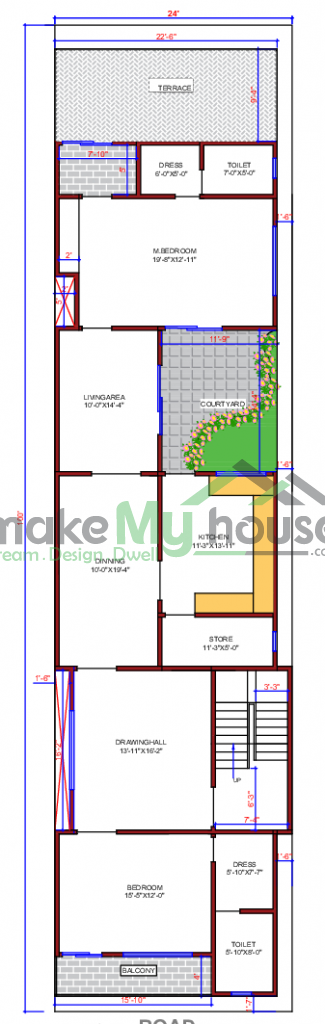 Duplex Floor Plan