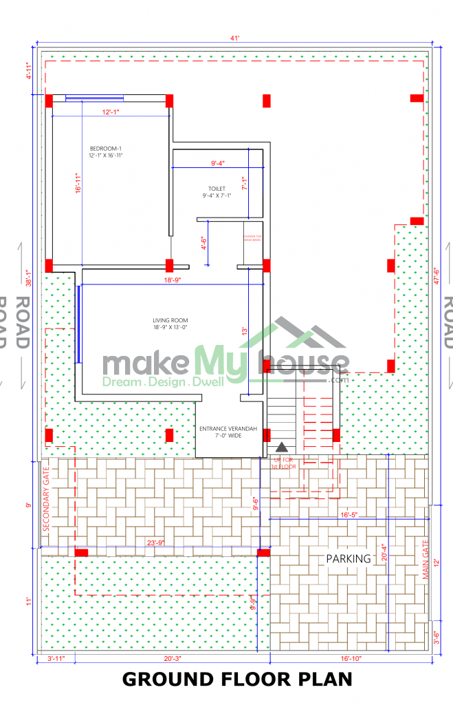 simple house floor plan