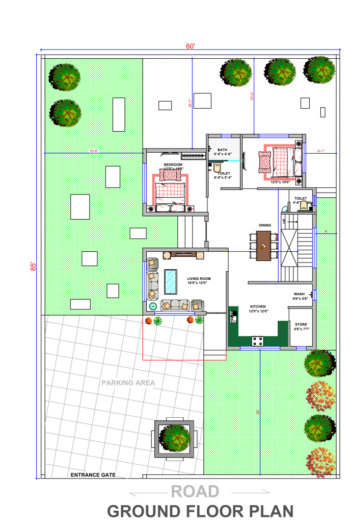 elevation design work