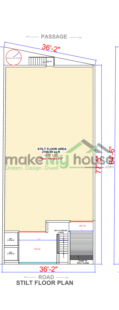 architecture drawing house plan