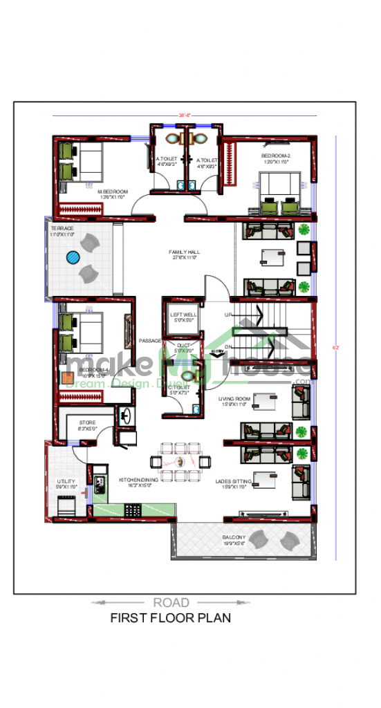 residential floor plan