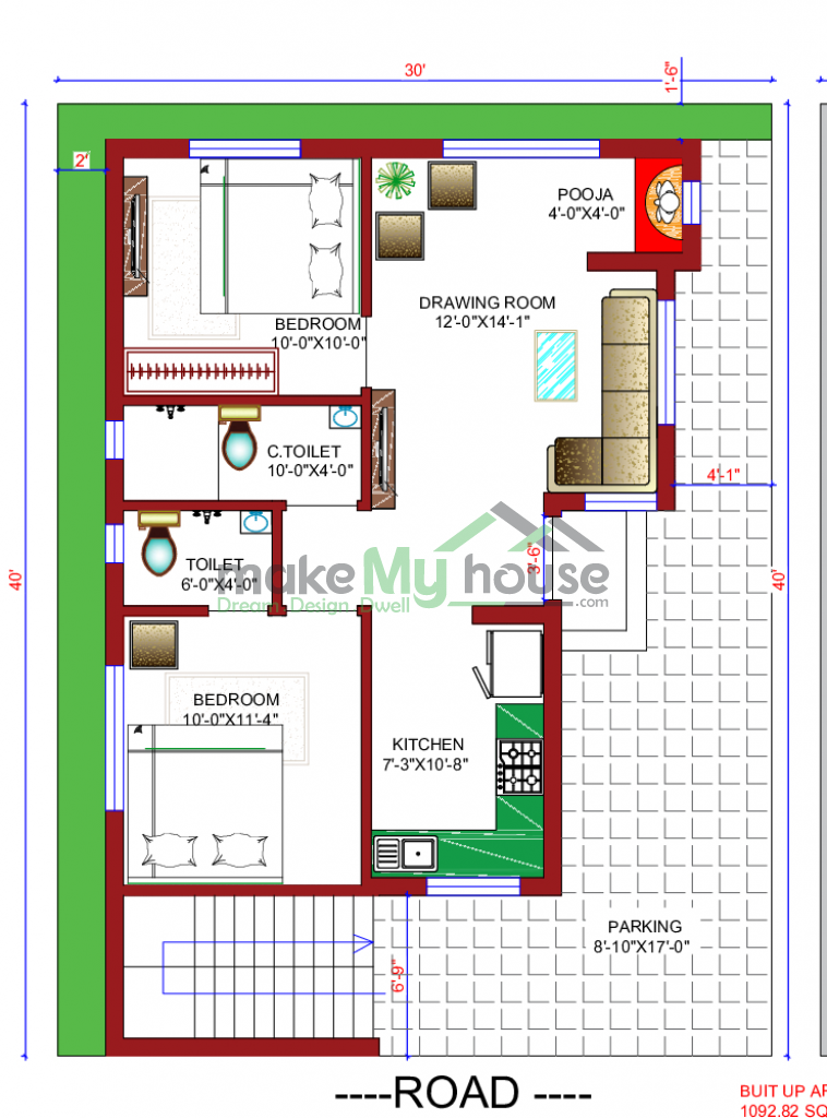 residential floor plan