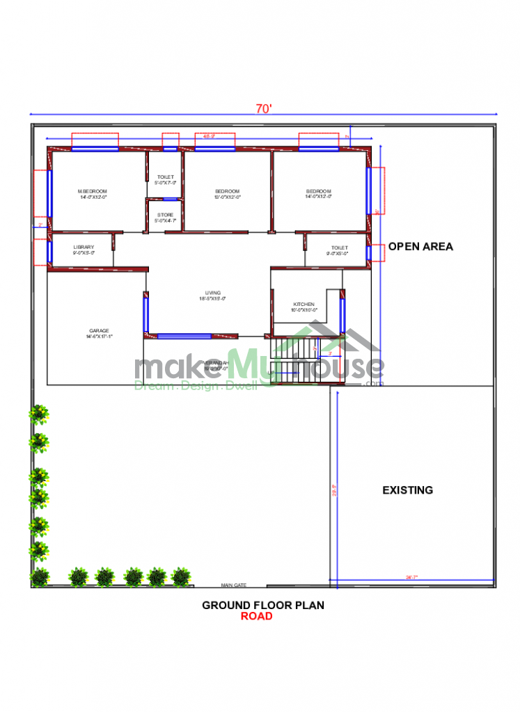 2 storey house plan