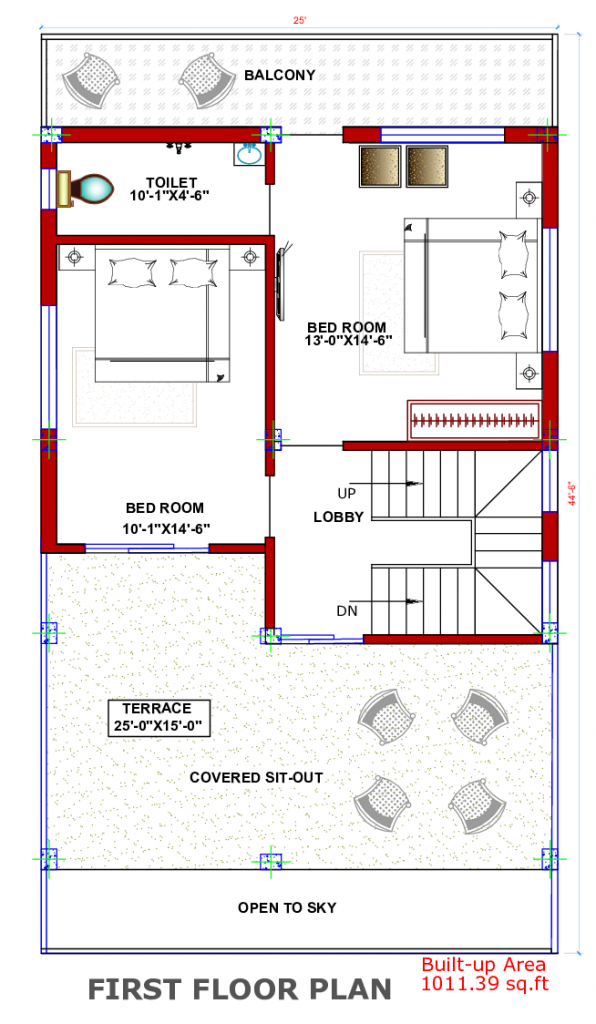 residential floor plan