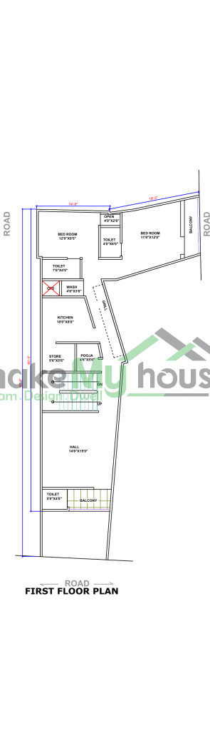 32x60 Floor Plan