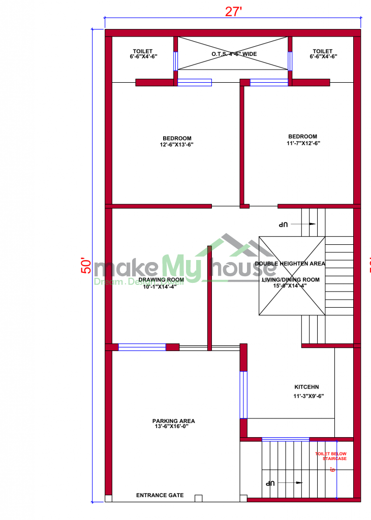 architecture drawing house plan