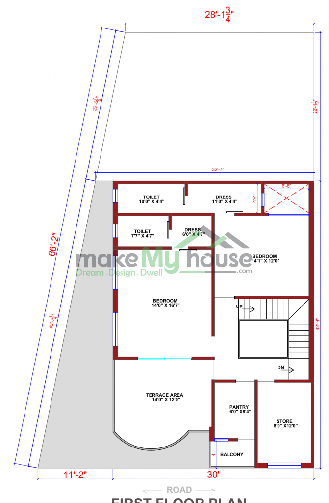 modern house floor plan