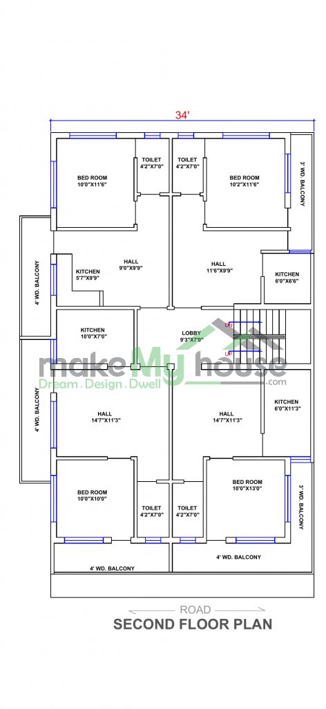 second floor house design