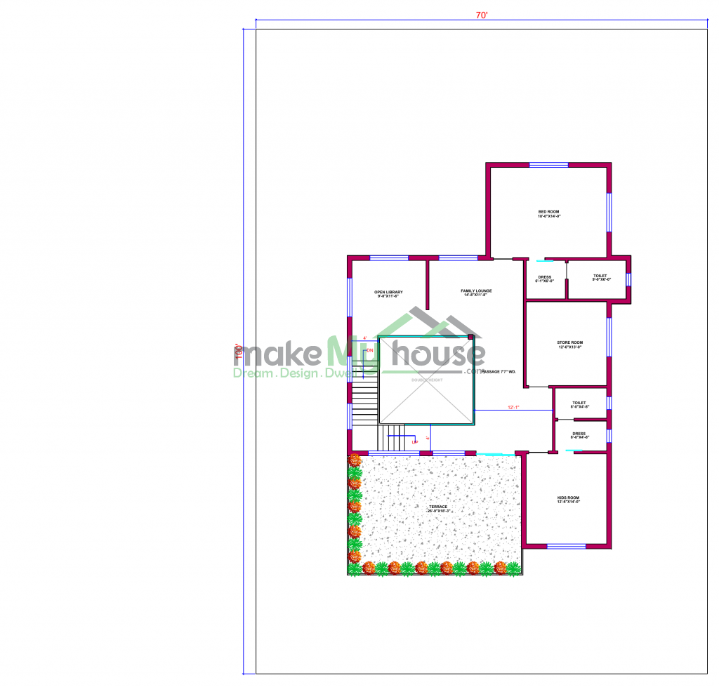 second floor house design