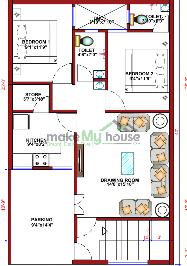 elevation design work