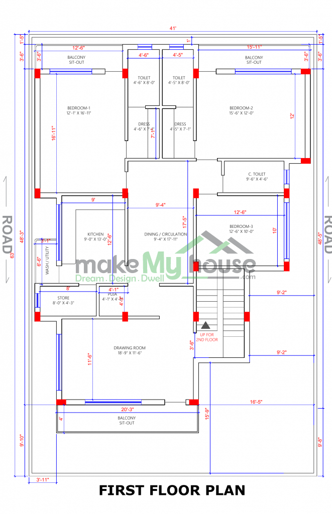 second floor house design