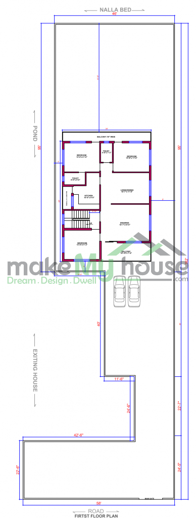 architecture drawing house plan