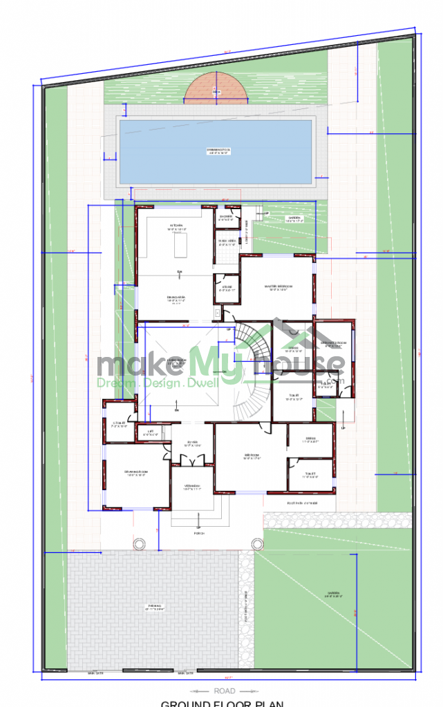 Duplex house elevation designs