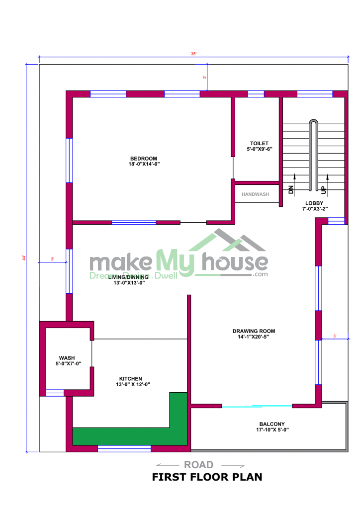 terrace floor plan designs 