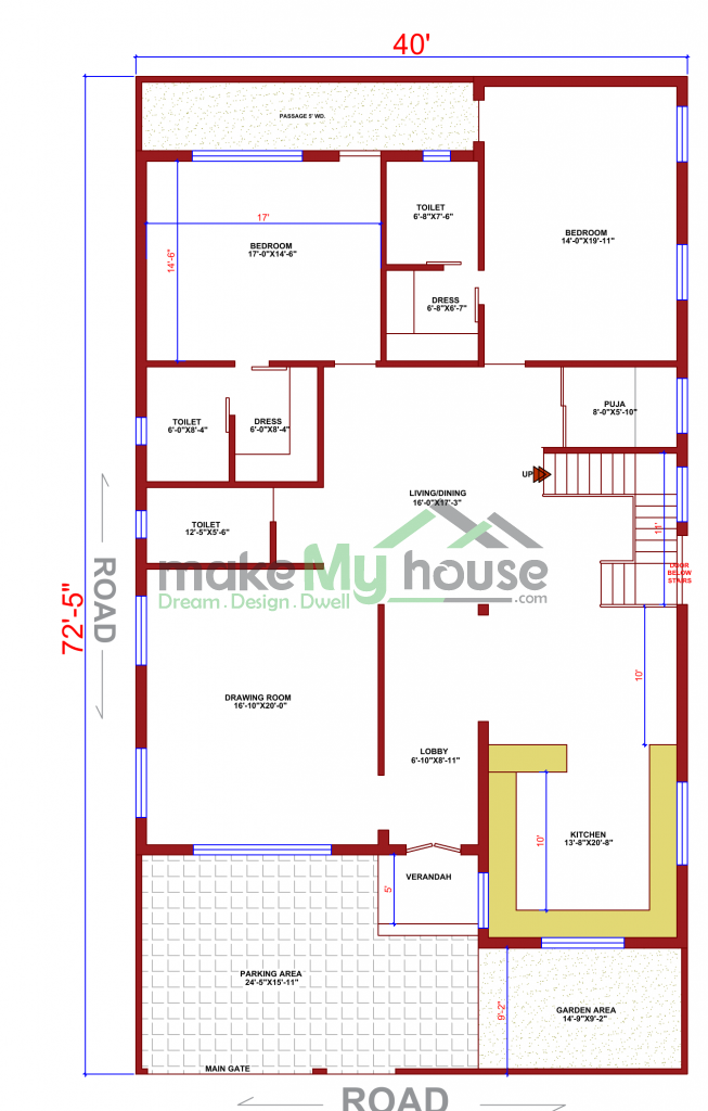 elevation border design