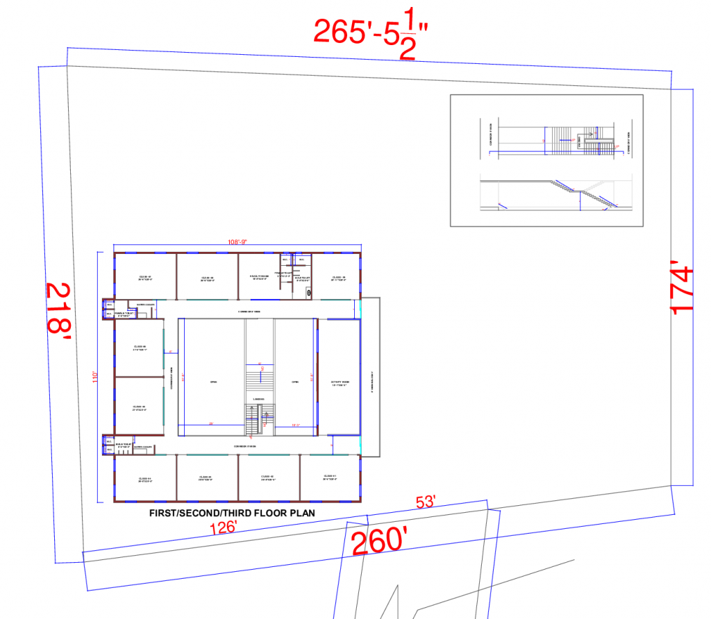 multistory 3d elevation