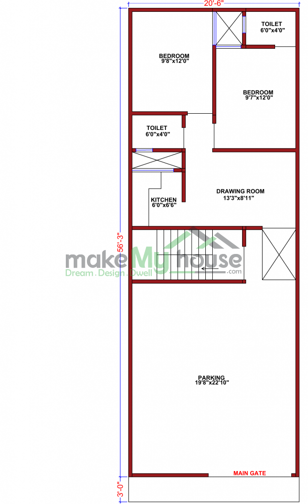 architecture drawing house plan