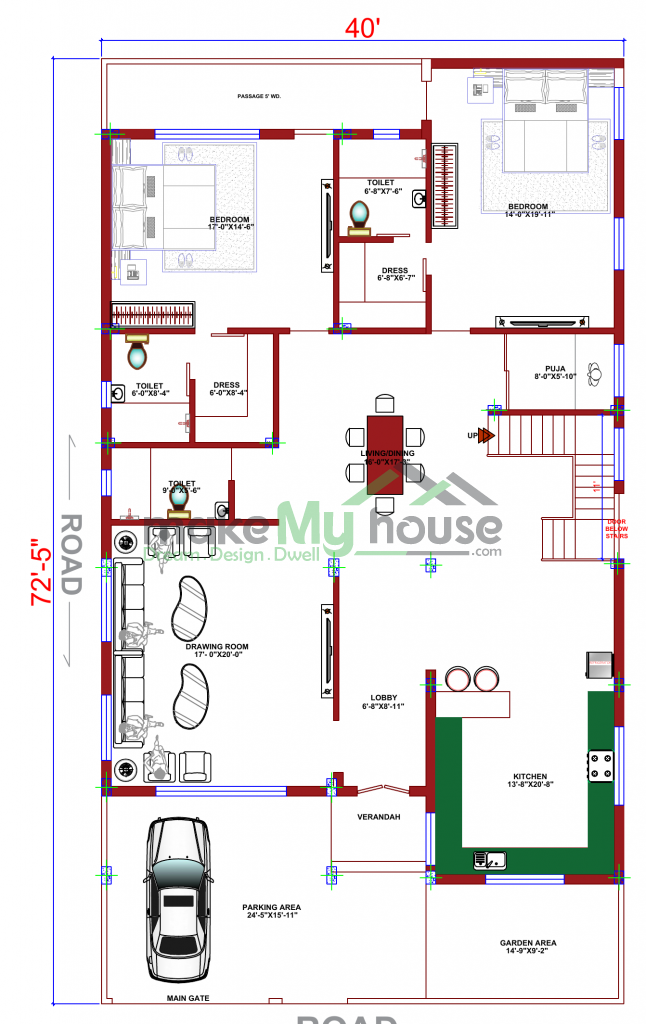 elevation tiles design for home