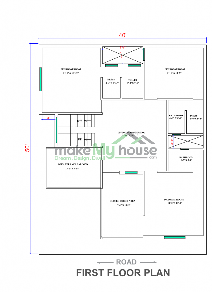 second floor house design