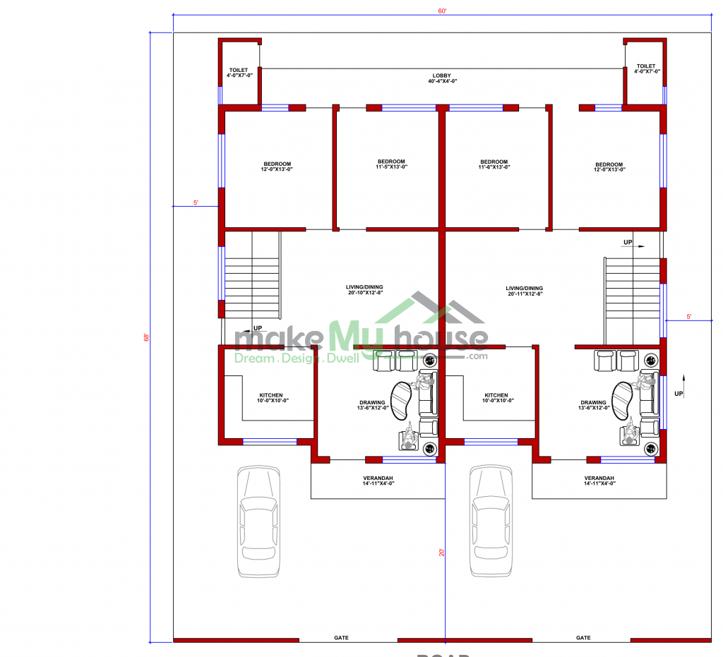 plan of single floor 