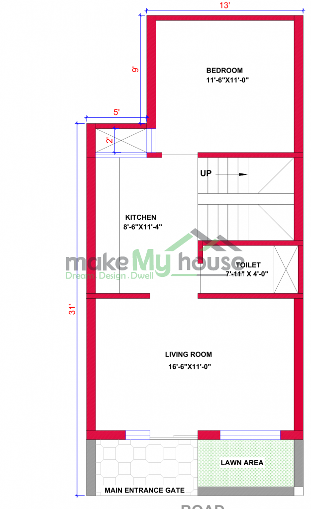 architecture drawing house plan