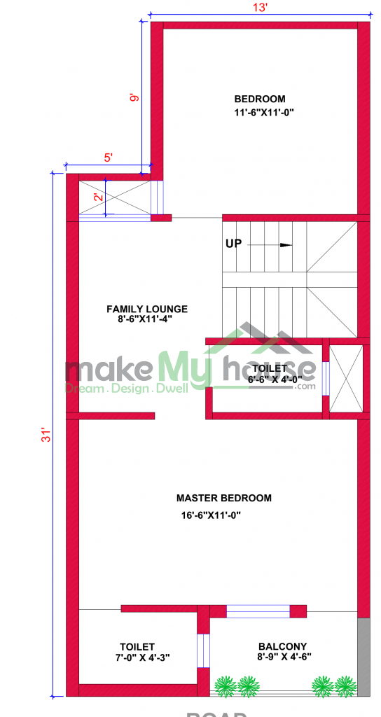 Floor Plan with Parking